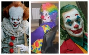 Pennywise, the Joker and a meme about a clown.
