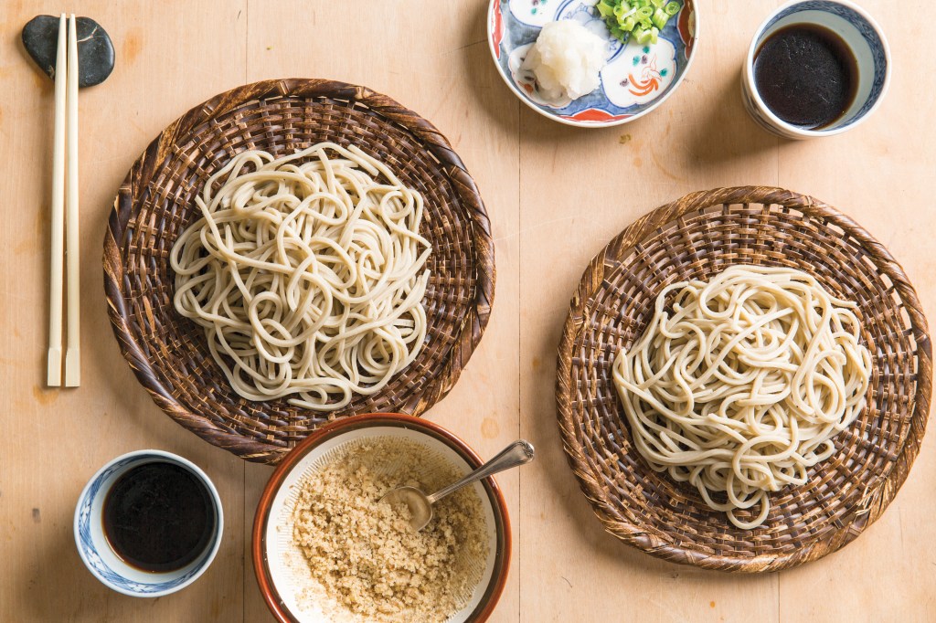 Soba noodles