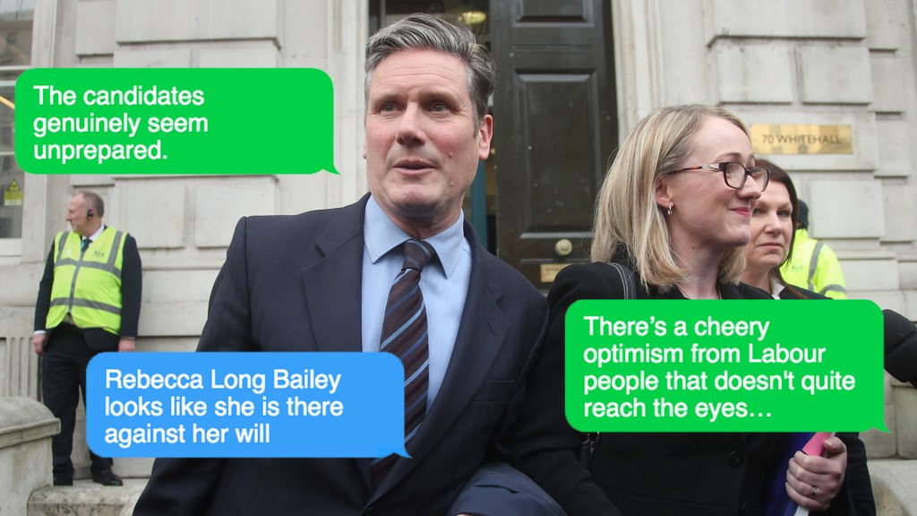 Insider Gossip from Westminster About the Labour Leadership Race