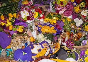 Homenaje a Kobe Bryant en el Staples Center