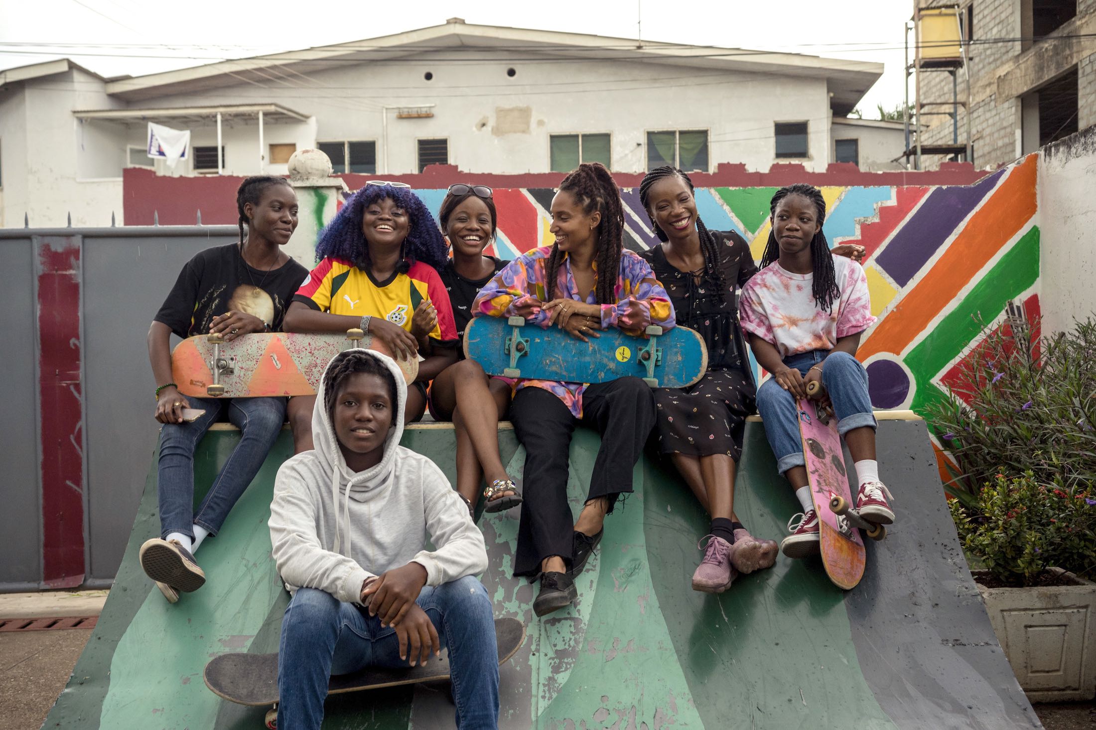 Skate Gal Club Ghana gender equality #Metoo