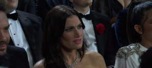 Idina Menzel reaction to Eminem performance at 2020 Oscars