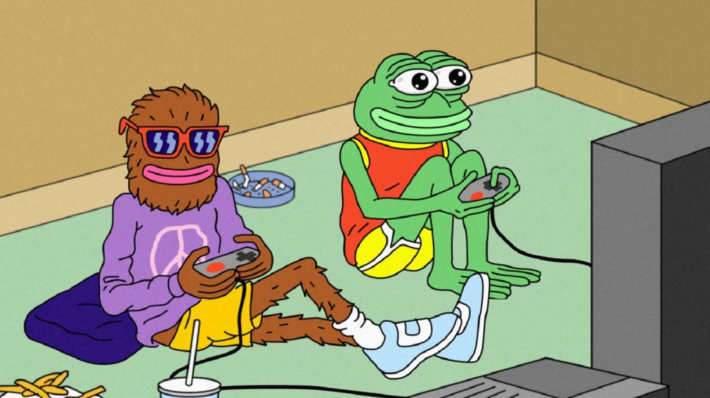 O criador do Pepe sabe que esse sapo idiota vai segui-lo pra sempre