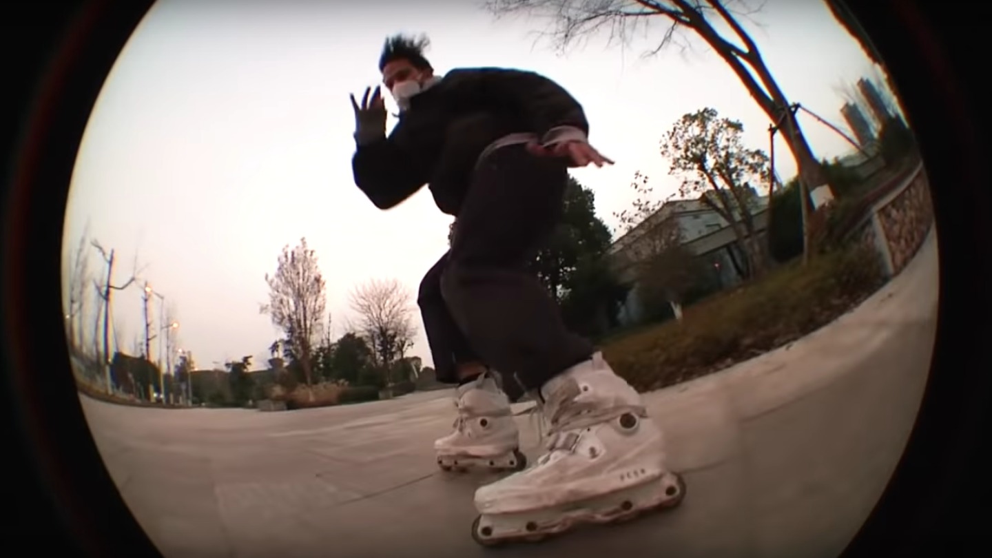 rollerblading wuhan