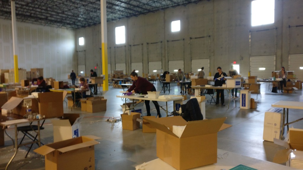 People Are Making DIY Face Masks With Hot Glue Guns in This Baltimore Warehouse