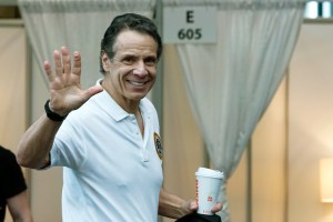 andrew cuomo polo shirt nipple piercings