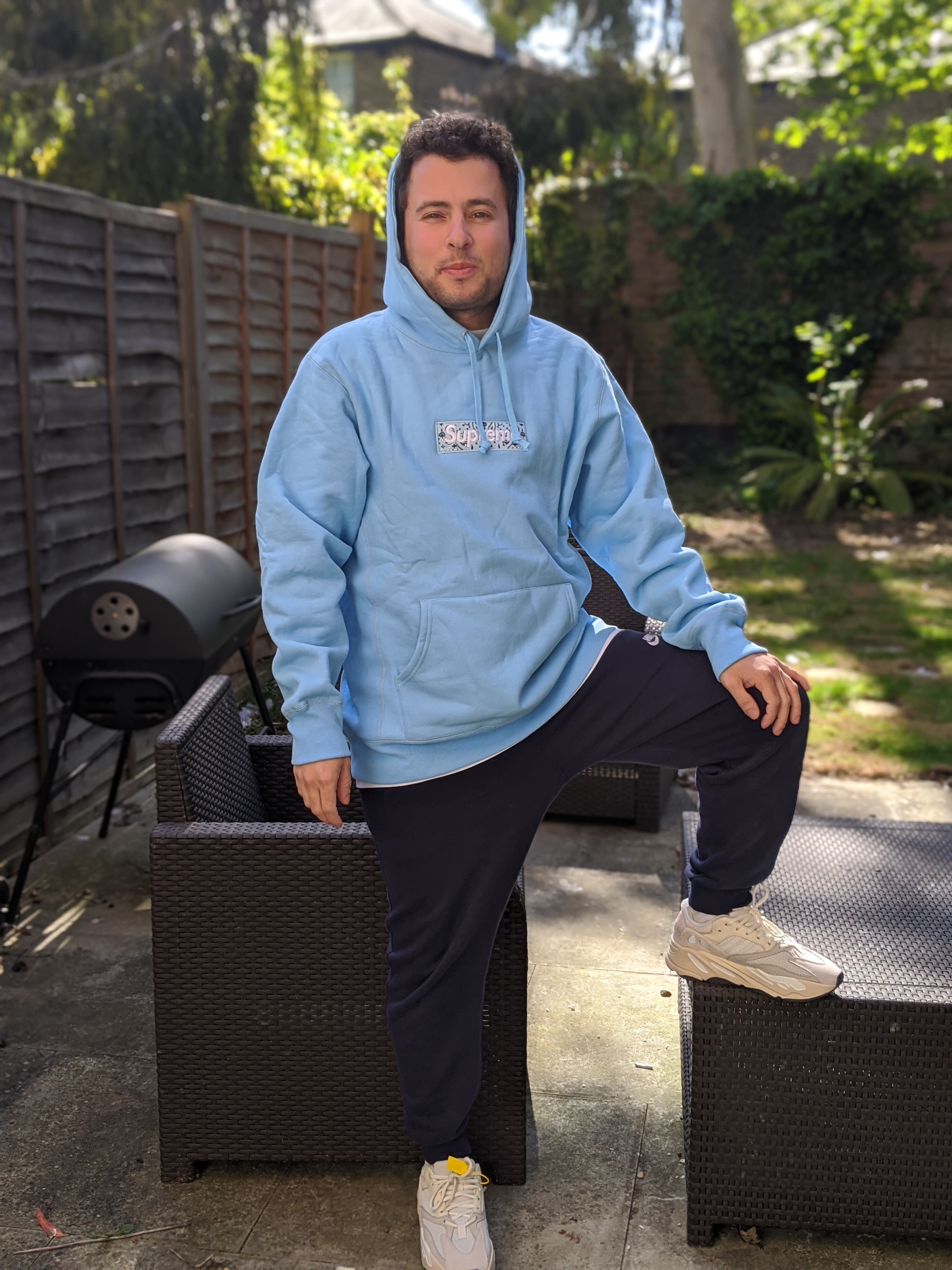 Supreme box logo yeezy