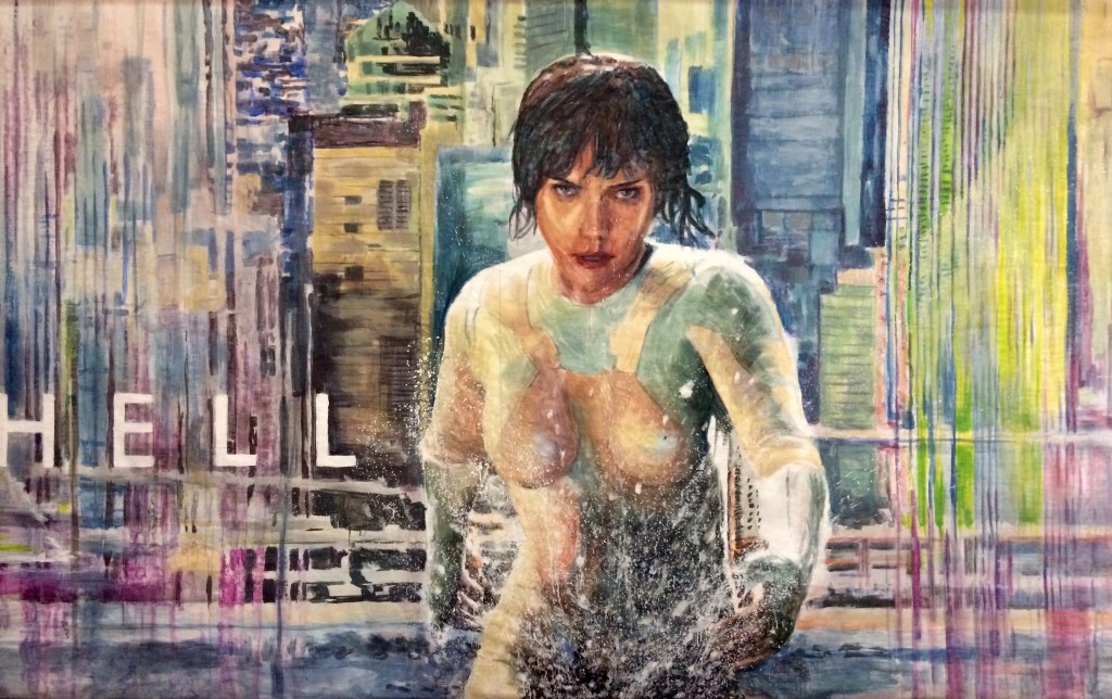The Last Person Hand Painting Movie Posters in Greece