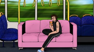 ​Bus Windows Lockdown Coronavirus Staring Self Isolation