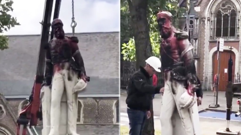 Još jedna statua evropskog robovlasnika je srušena