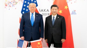 Donald Trump and Xi Jinping