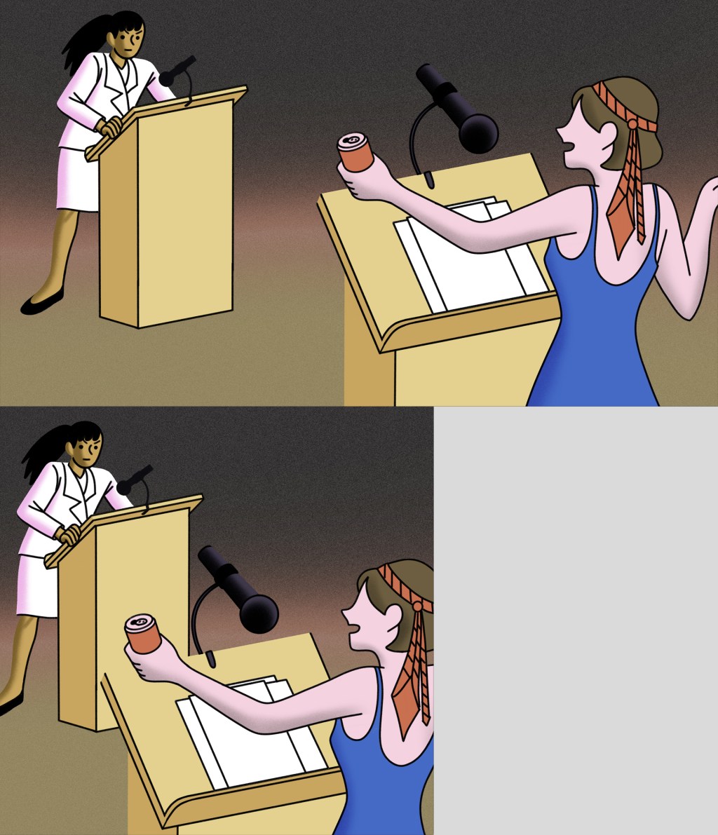 How to Shut Down Someone Who Reallllllly Wants You to Have a Drink