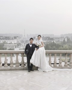 Foto pernikahan di Tianducheng