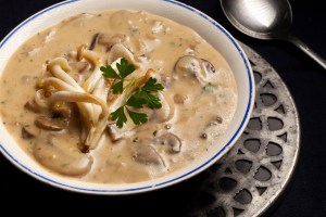 vellutata di funghi
