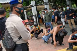 Polisi Ancam Pelajar Ikut Demo Omnibus Law UU Cipta kerja Bakal Dicatat di SKCK