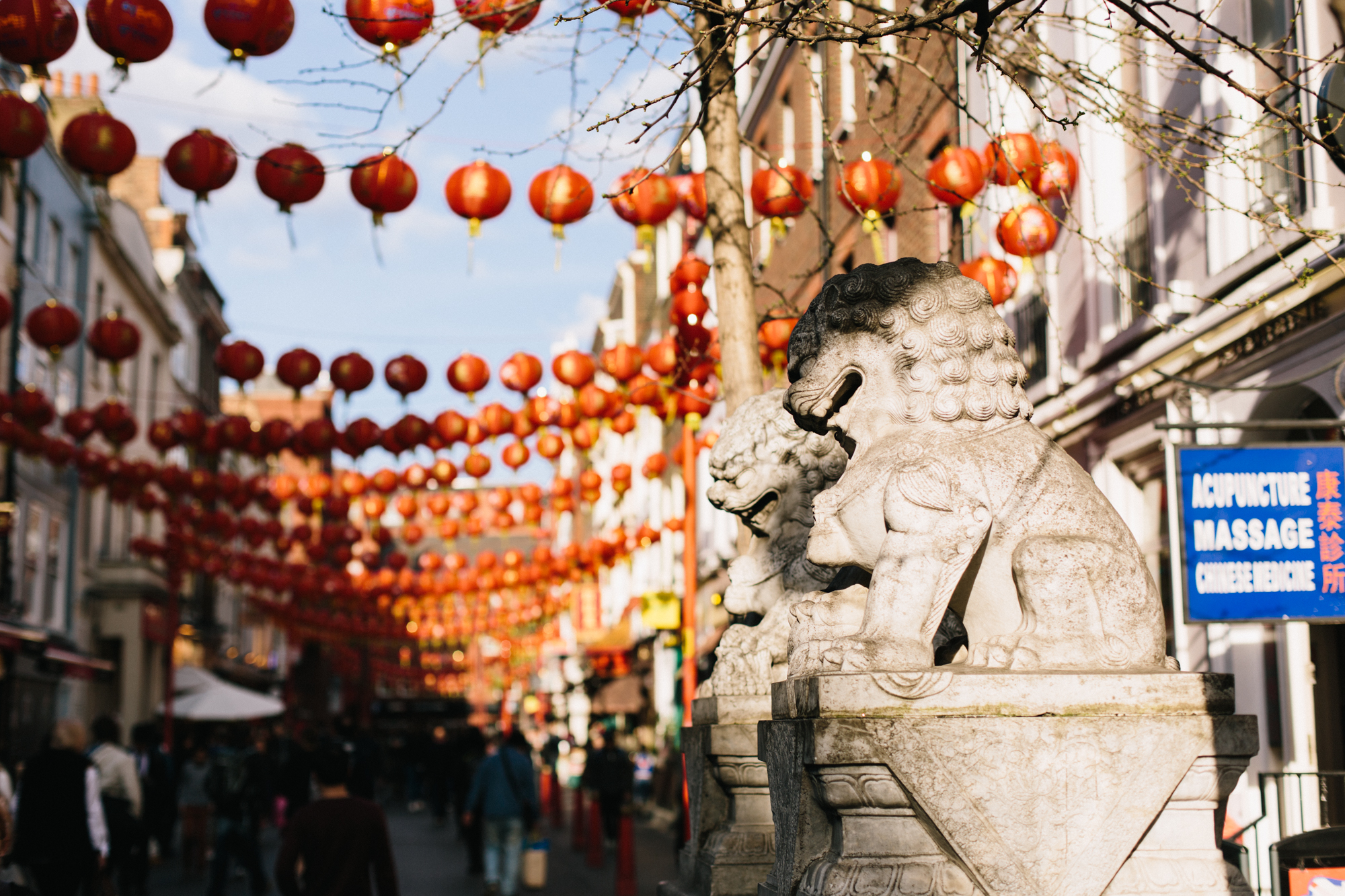 A pre-coronavirus London Chinatown.