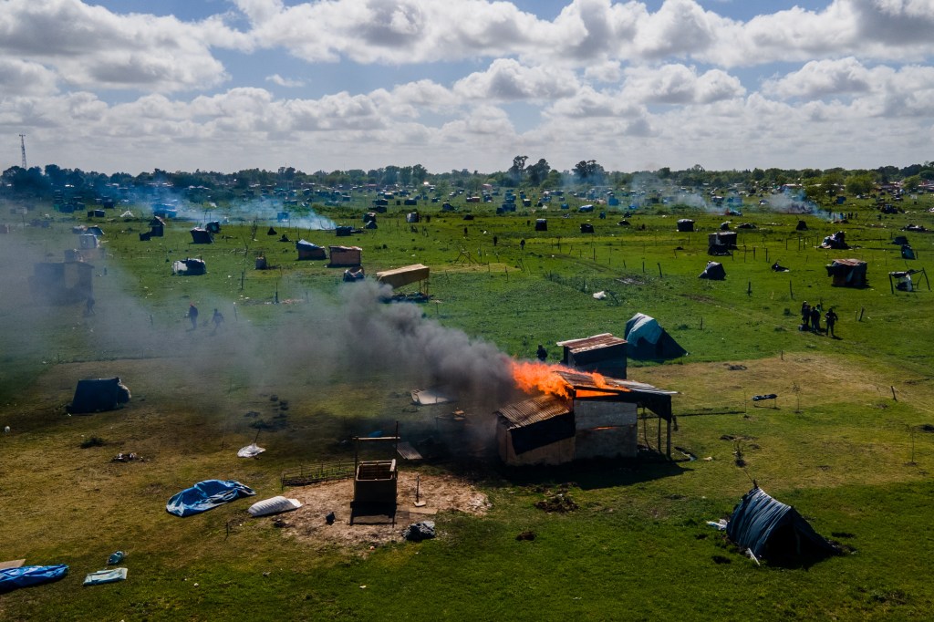 Argentina Just Bulldozed a Camp Filled With Families Made Homeless by COVID