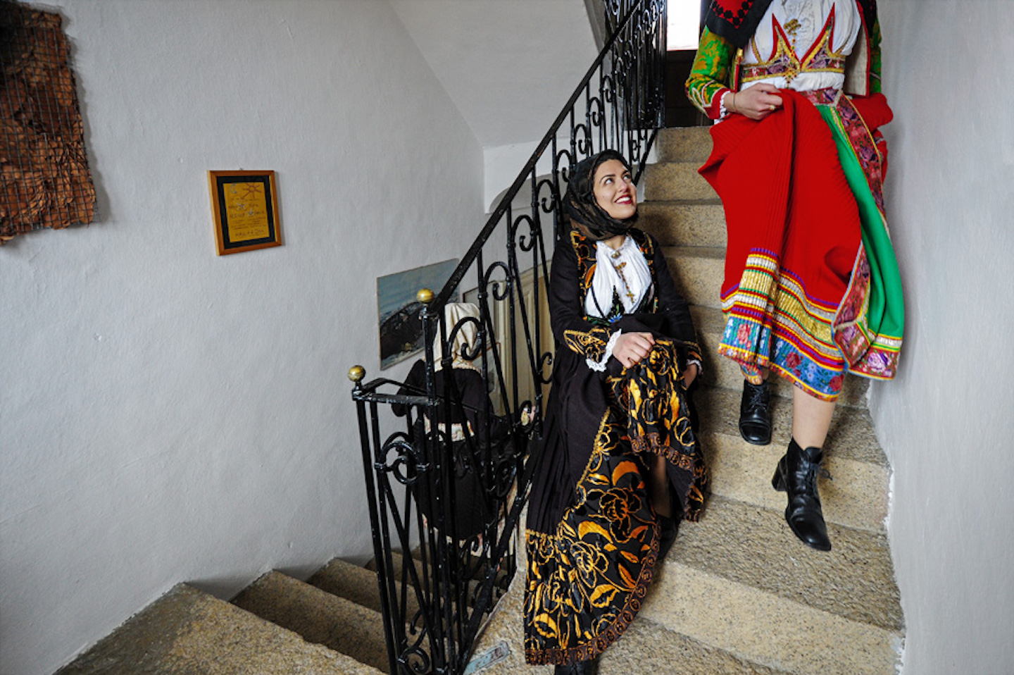 Traje tradicional de Gavoi, Cerdeña.