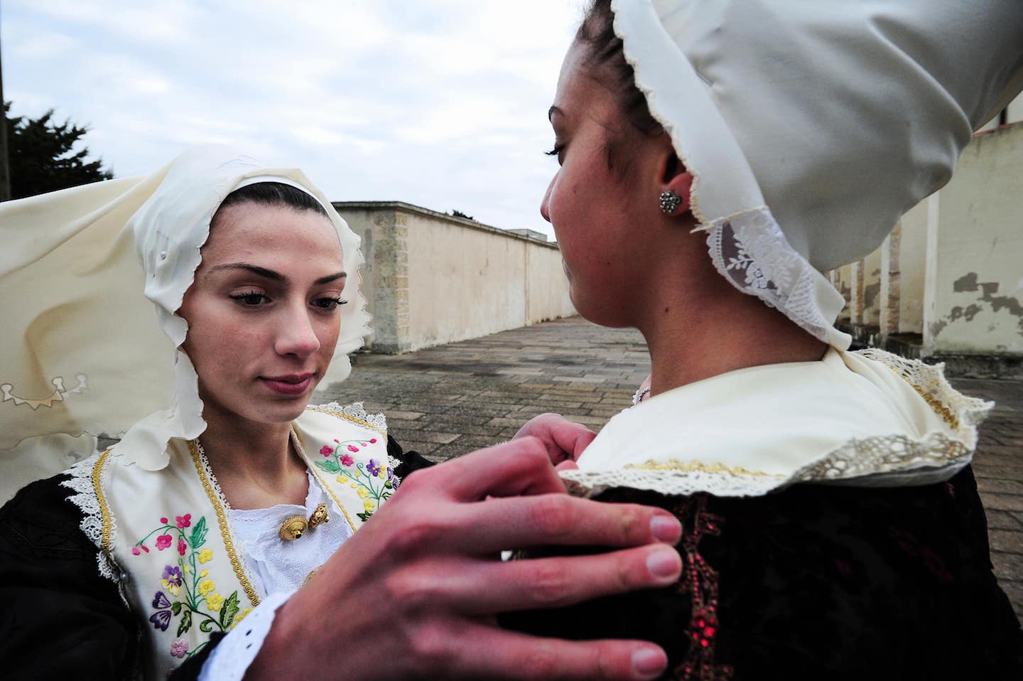 Traje tradicional de Florinas, Cerdeña.