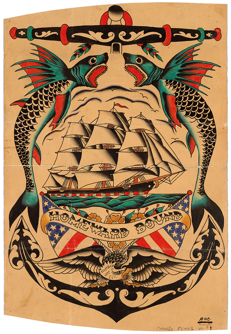 TATTOO. 1730s-1970s. Henk Schiffmacher's Private Collection
