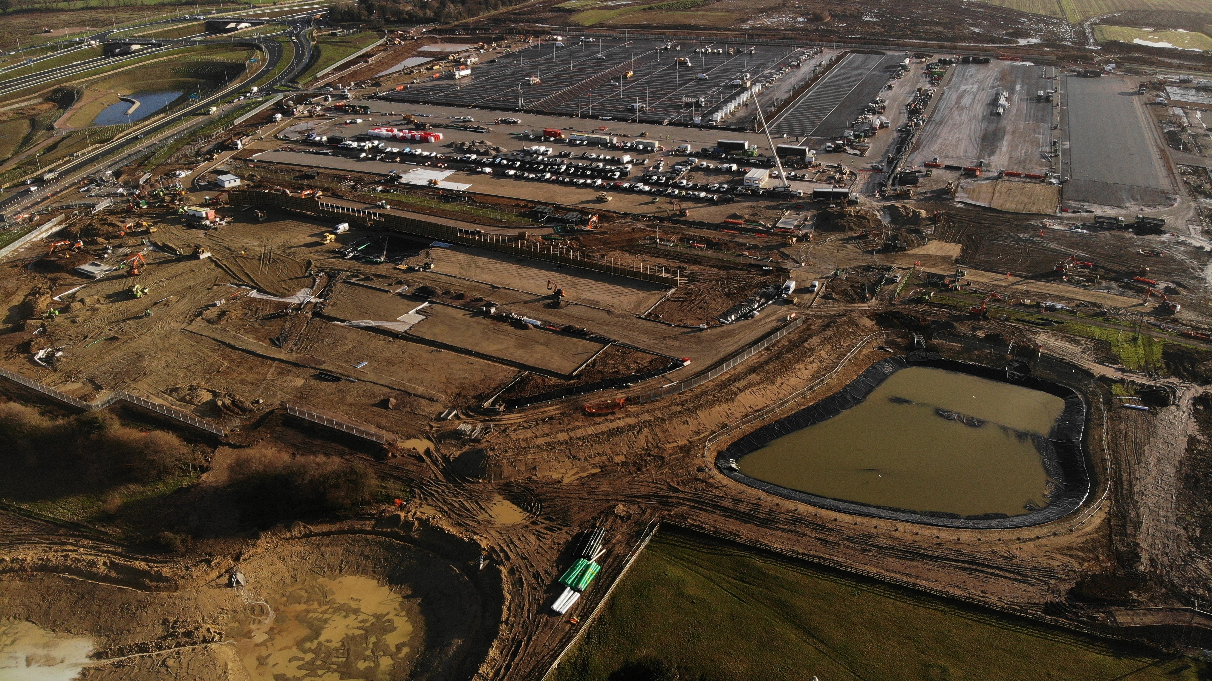 Construction sites have sprung up across the county.