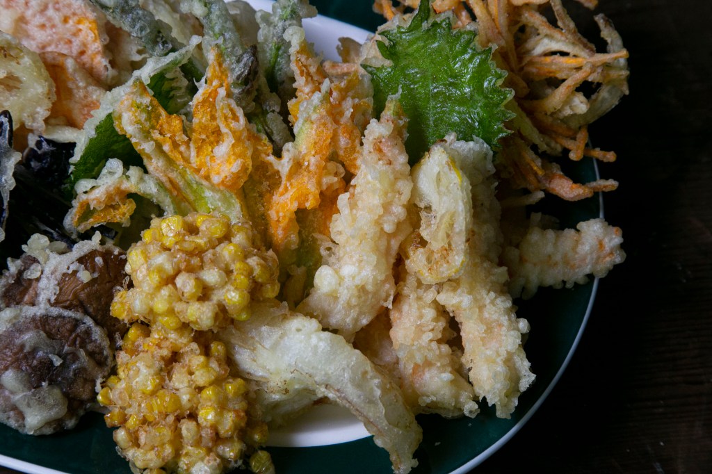 Tempura verdure e pesce ricetta
