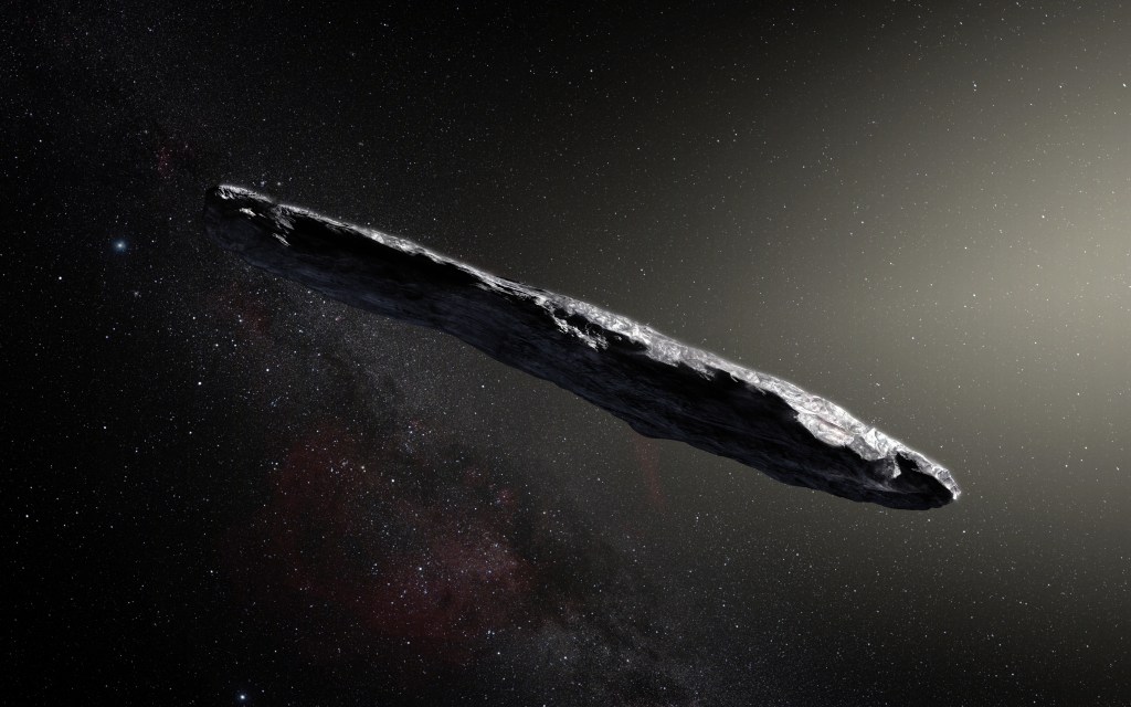 'Omuamua concept art