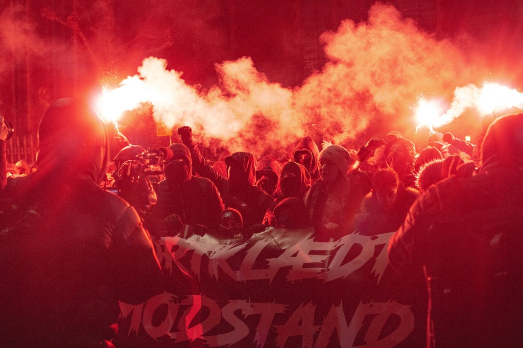 Anti-Vaxxers Took to the Streets of Copenhagen and the Photos Are Intense