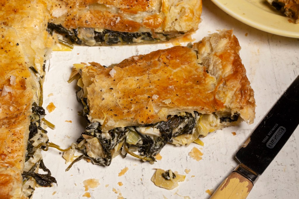 Spinach and Artichoke Slab Pie Recipe
