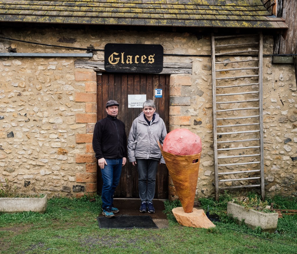 De quoi la glace aux rillettes est-elle le nom ?