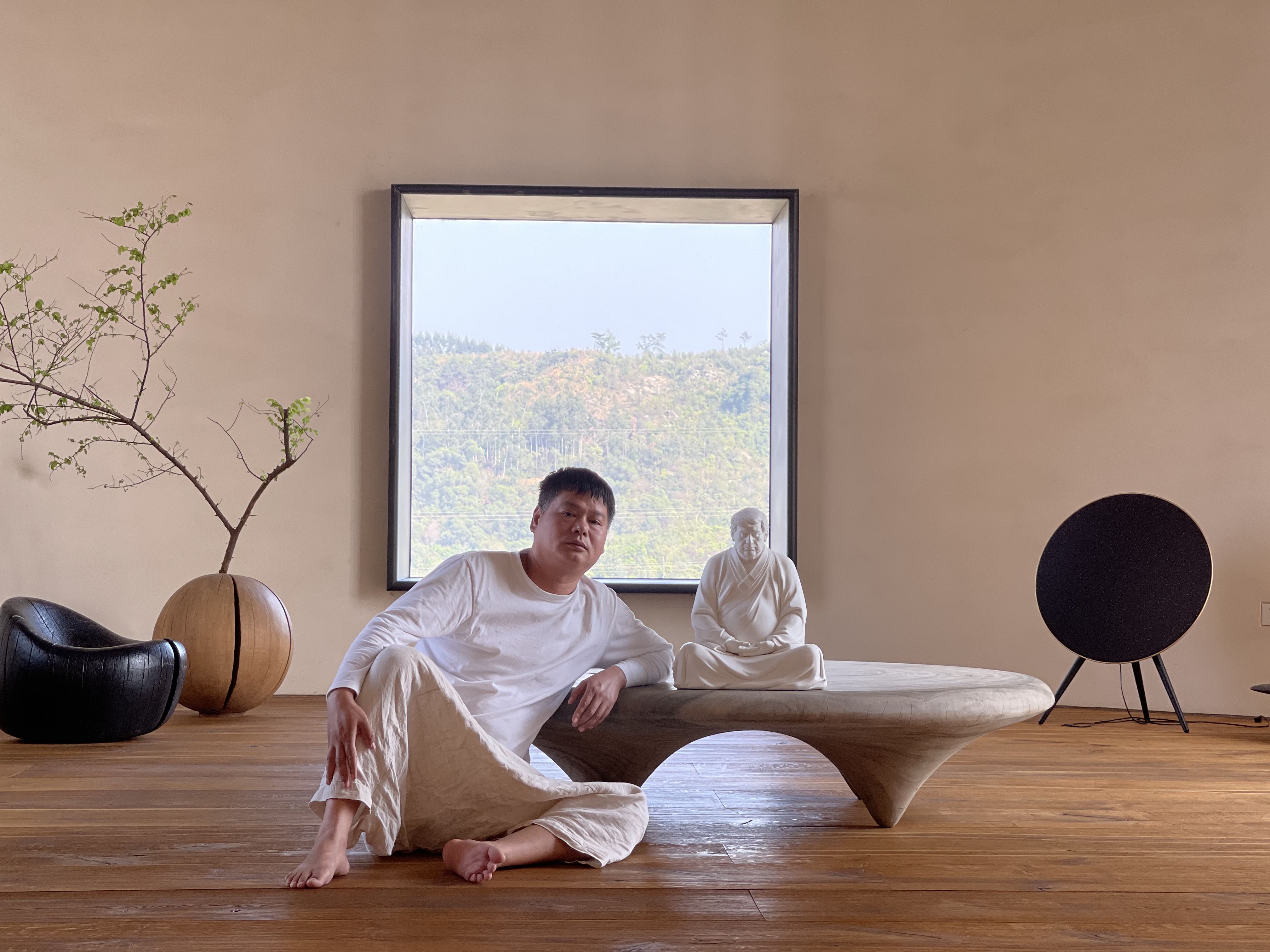 Hong Jinshi, furniture designer and creator of a viral Trump sculpture