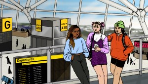 Gen Z Inggris makin senang nongkrong di bandara tanpa harus naik pesawat