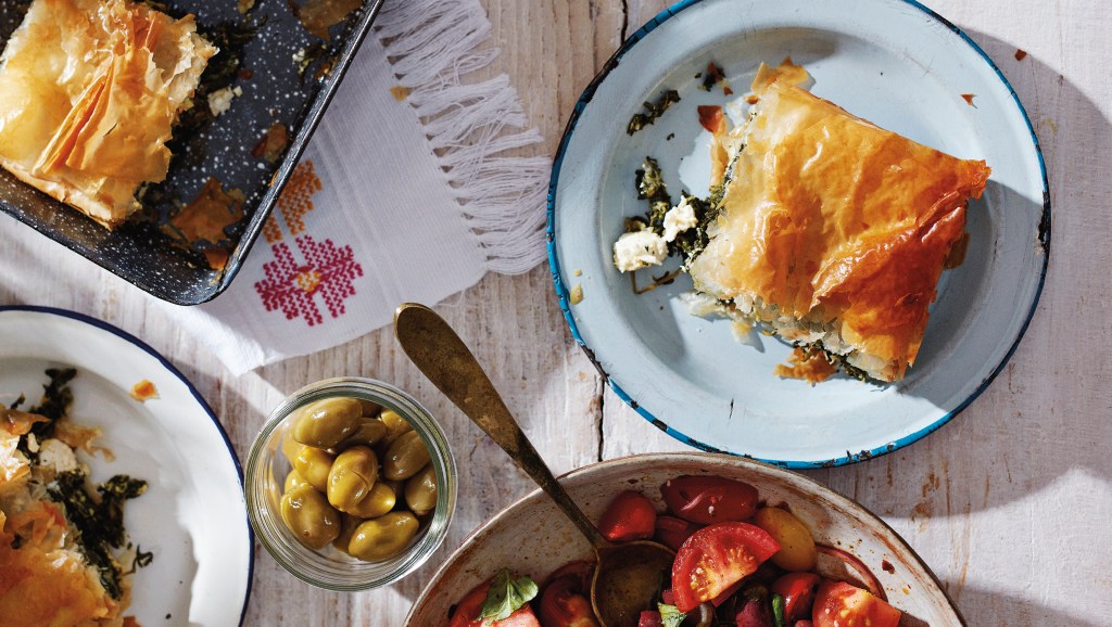 Spanakopita (Spinach, Herb, and Feta Pie) Recipe