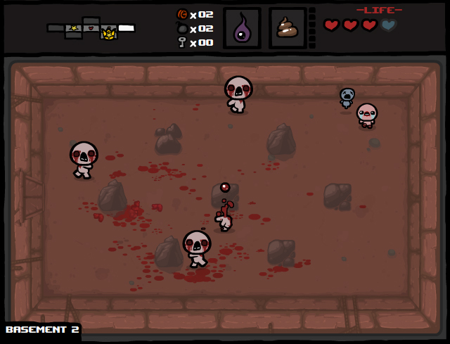 The original 'Binding of Isaac' from 2011.