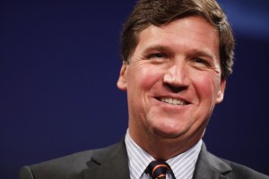 Fox News host Tucker Carlson discusses 'Populism and the Right' during the National Review Institute's Ideas Summit at the Mandarin Oriental Hotel March 29, 2019 in Washington, DC.