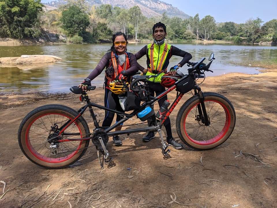 They did a brevet of 300km from Bengaluru to DD Hills and Vidurashwatha and back in January 2021
