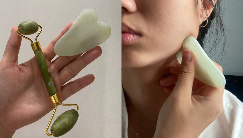 Am încercat gua sha pentru două săptămâni ca să văd dacă influencerii îți dau țeapă