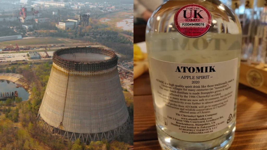 Autoridades confiscan el primer envío del vodka producido en Chernóbil