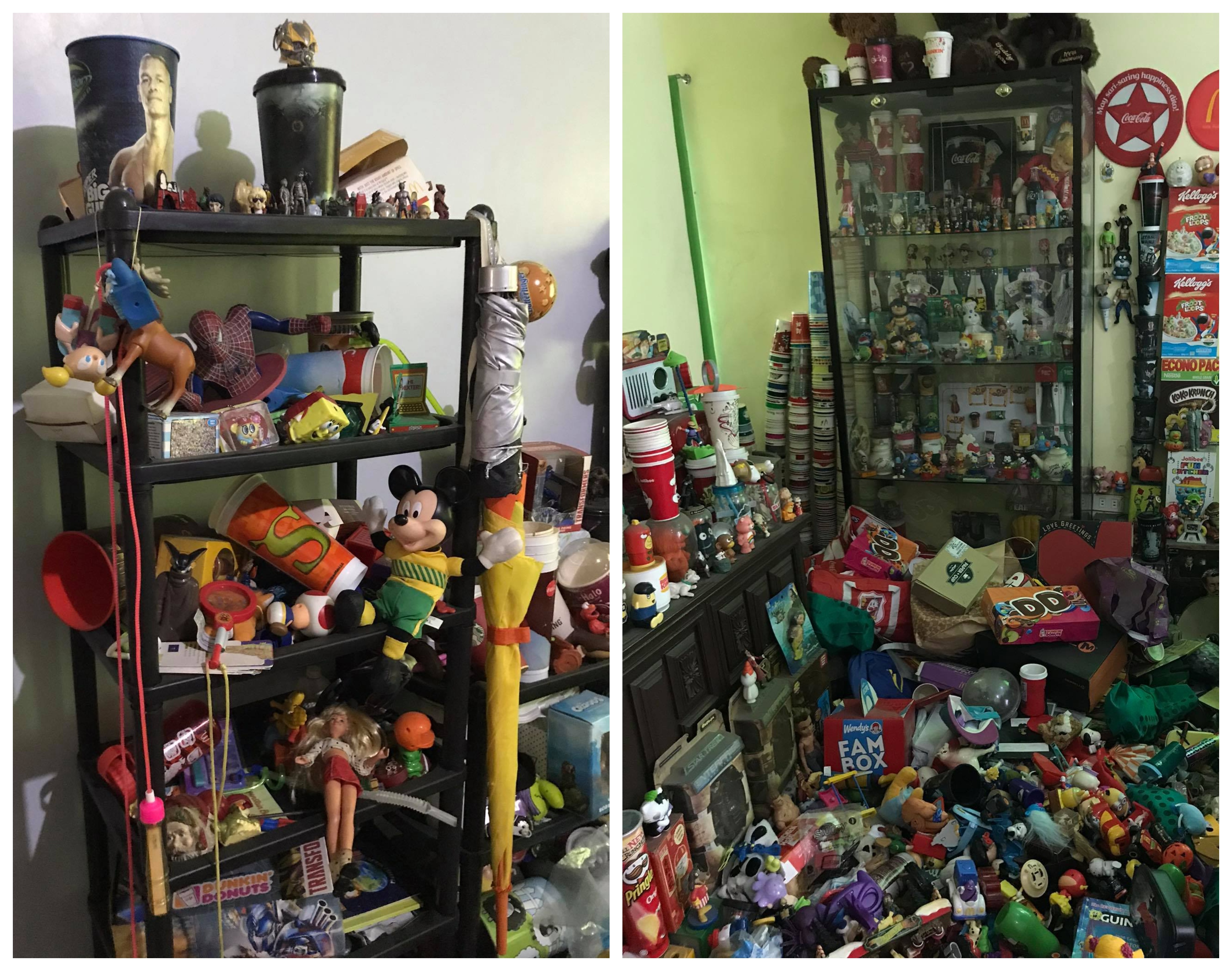 Happy Meal House of Percival R. Lugue, who has Guinness World Record for the Biggest Fast-food Toy Collection in the World