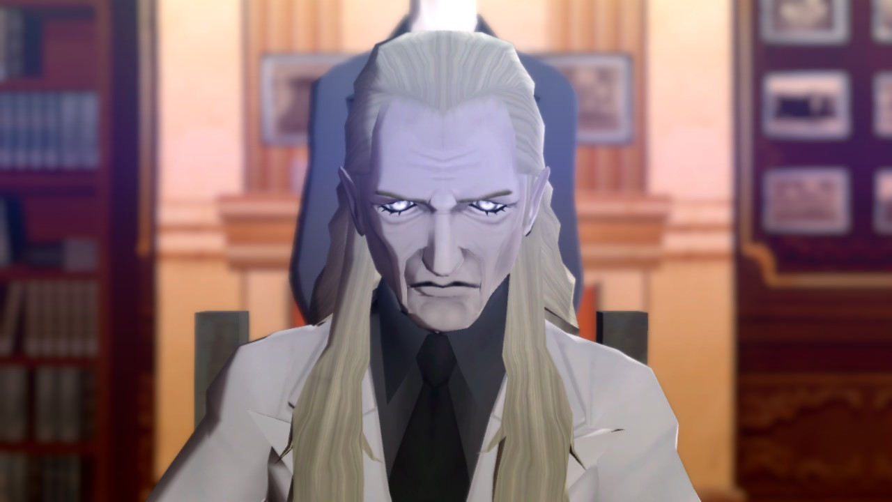 Lucifer as an old man in SMT III