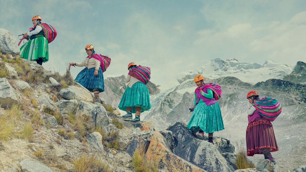 Retratos de las Cholitas escaladoras: si puedes verlo, puedes serlo