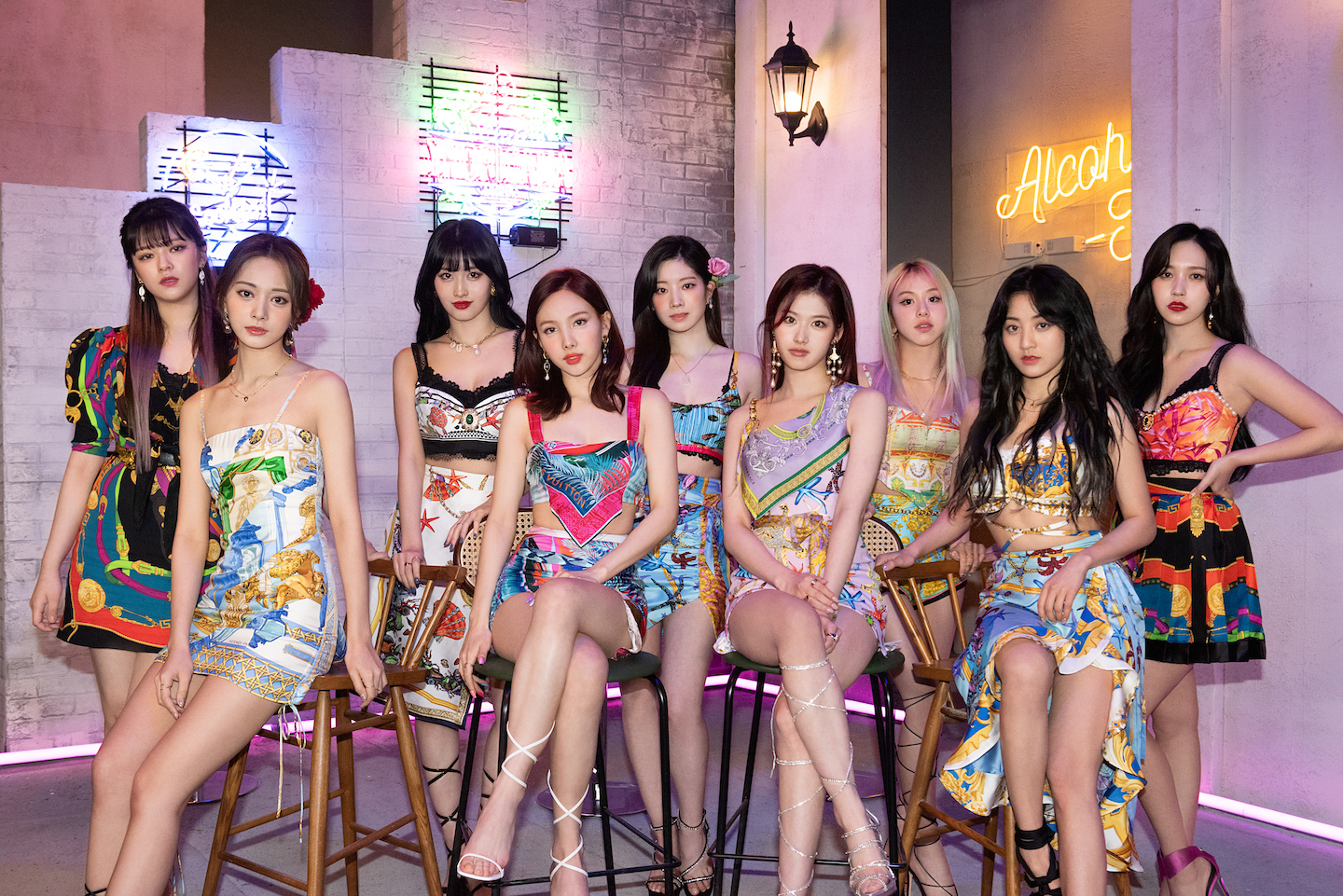 kpop girl group twice releases summer album taste of love and single alcohol free