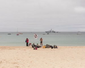 Animal Rights Protesters ‘On Their Way to the Beach’ Arrested by G7 Cops