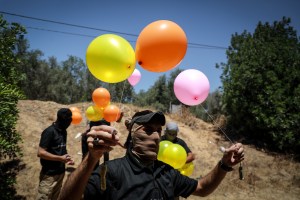 Israel Carries Out Gaza Air Strikes After Incendiary Balloons Launched