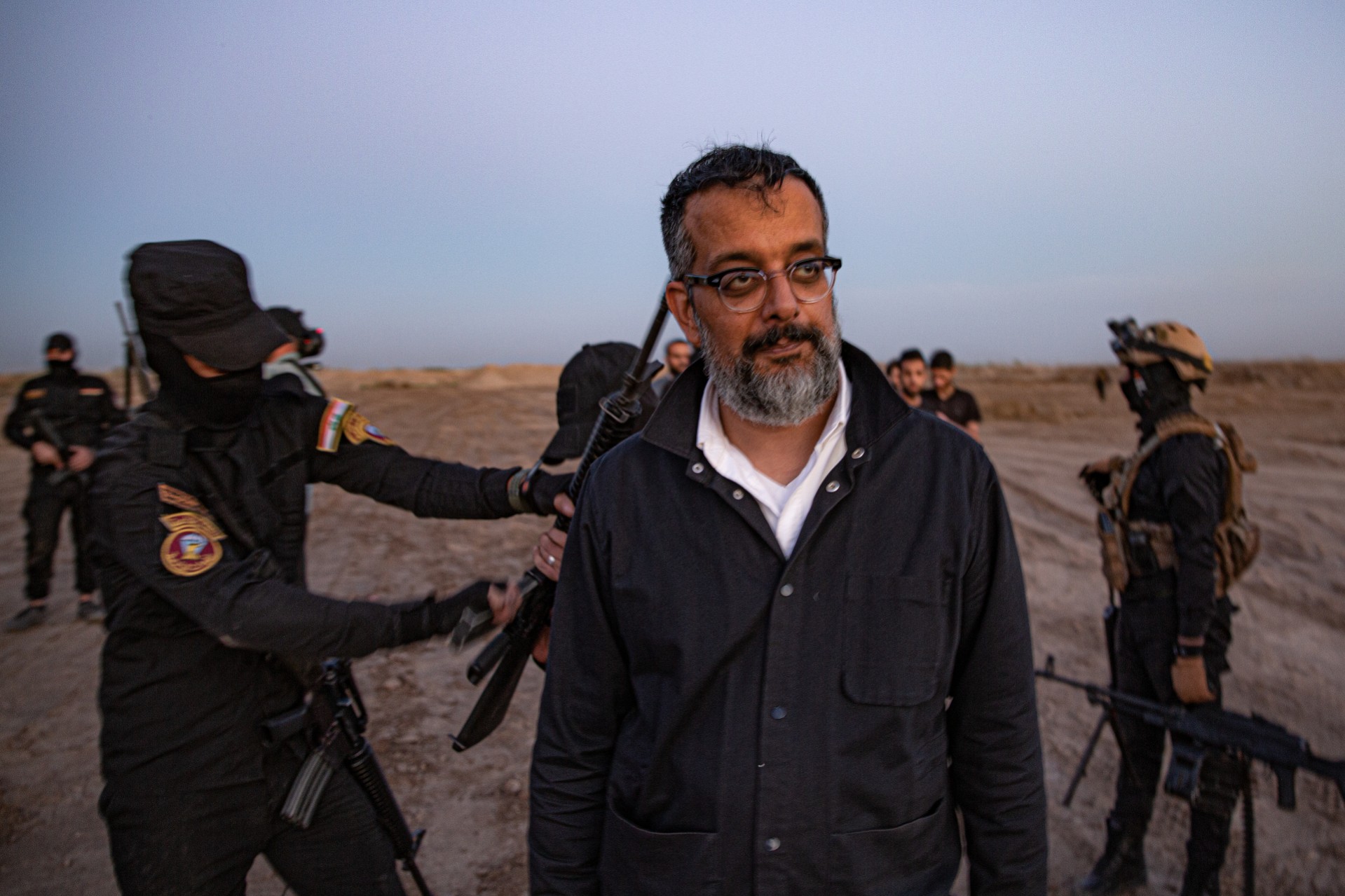 Not exactly sure what’s happening here, but when Suroosh turned around he scolded these guys like children.