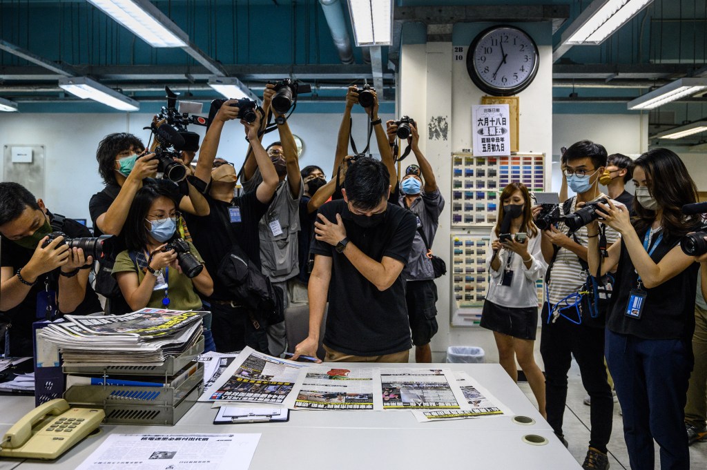 Inside Apple Daily, a Pro-Democracy Hong Kong Newspaper Under Assault