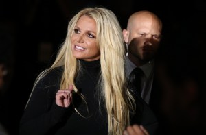 Singer Britney Spears attends the announcement of her new residency, "Britney: Domination" at Park MGM on October 18, 2018 in Las Vegas, Nevada.