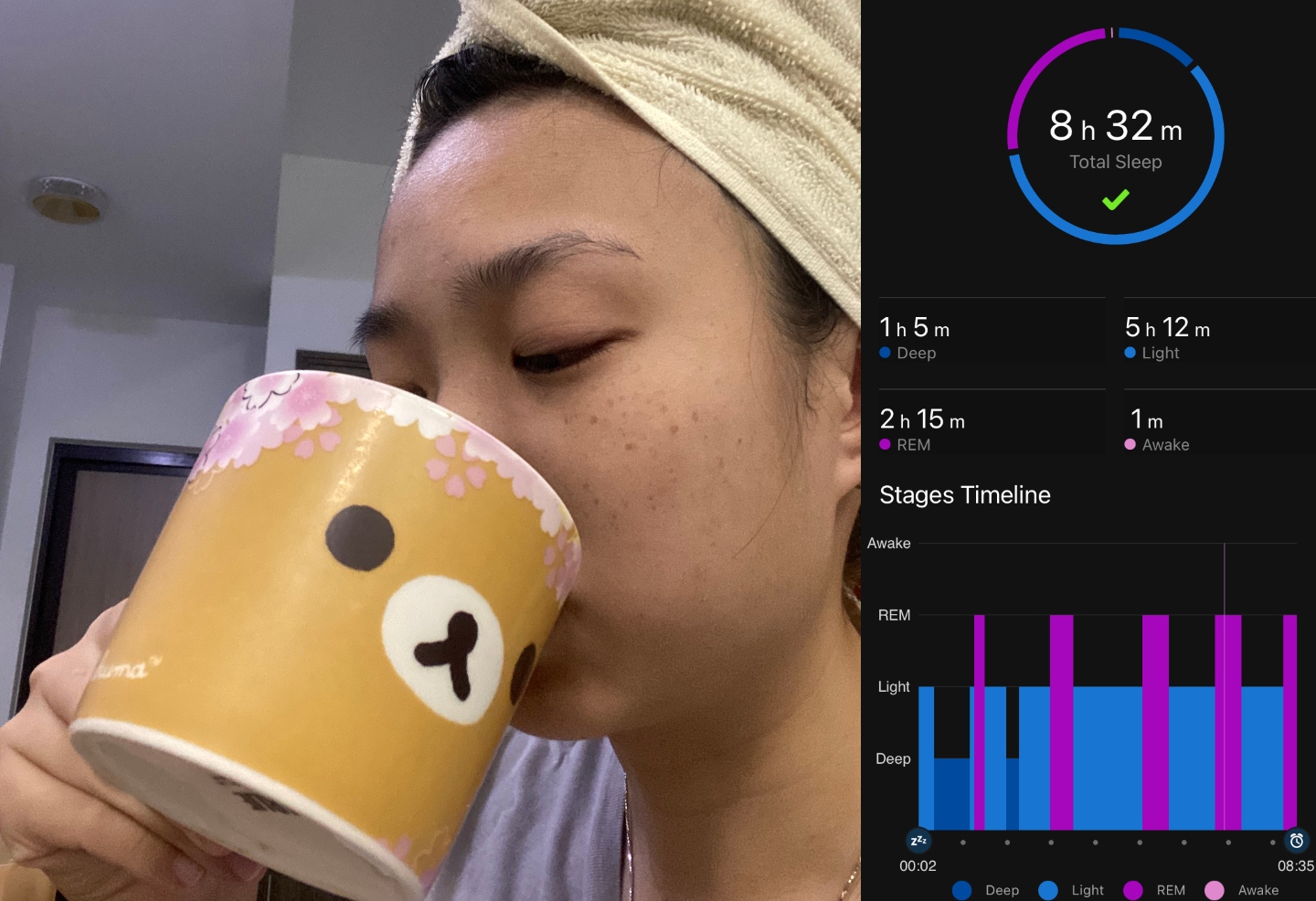 One week of drinking lettuce water or lettuce tea, a TikTok trend that is supposed to make you fall asleep.
