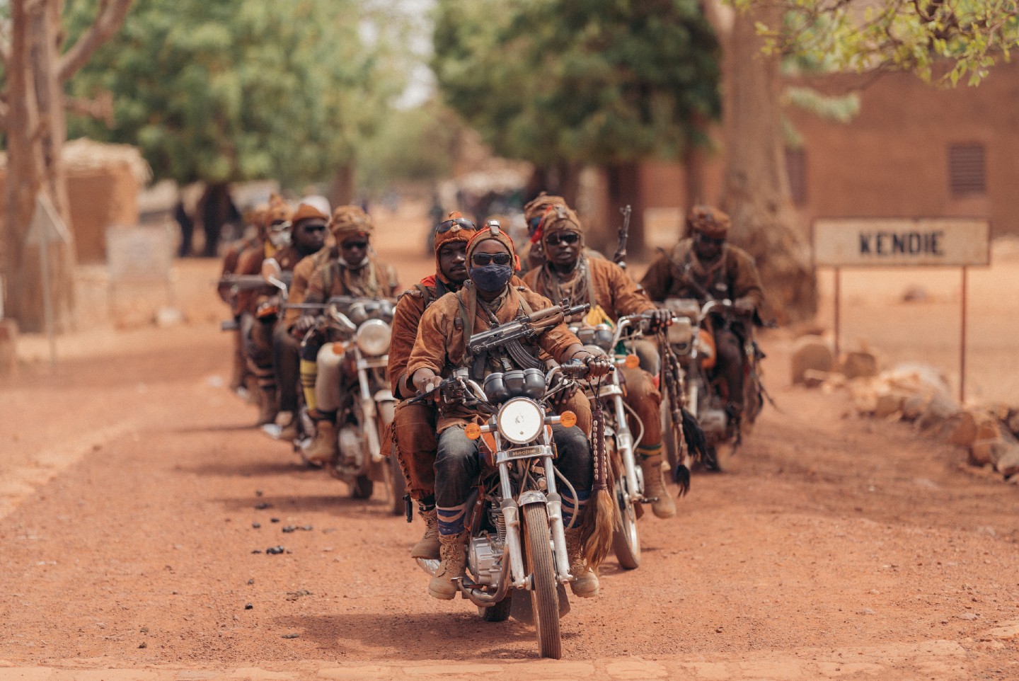 The Da Na Ambassagou militia group is accused by the government of killing at least 134 Fulani people in 2019.