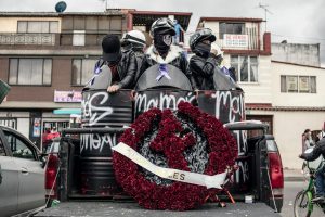 protestas colombia policía